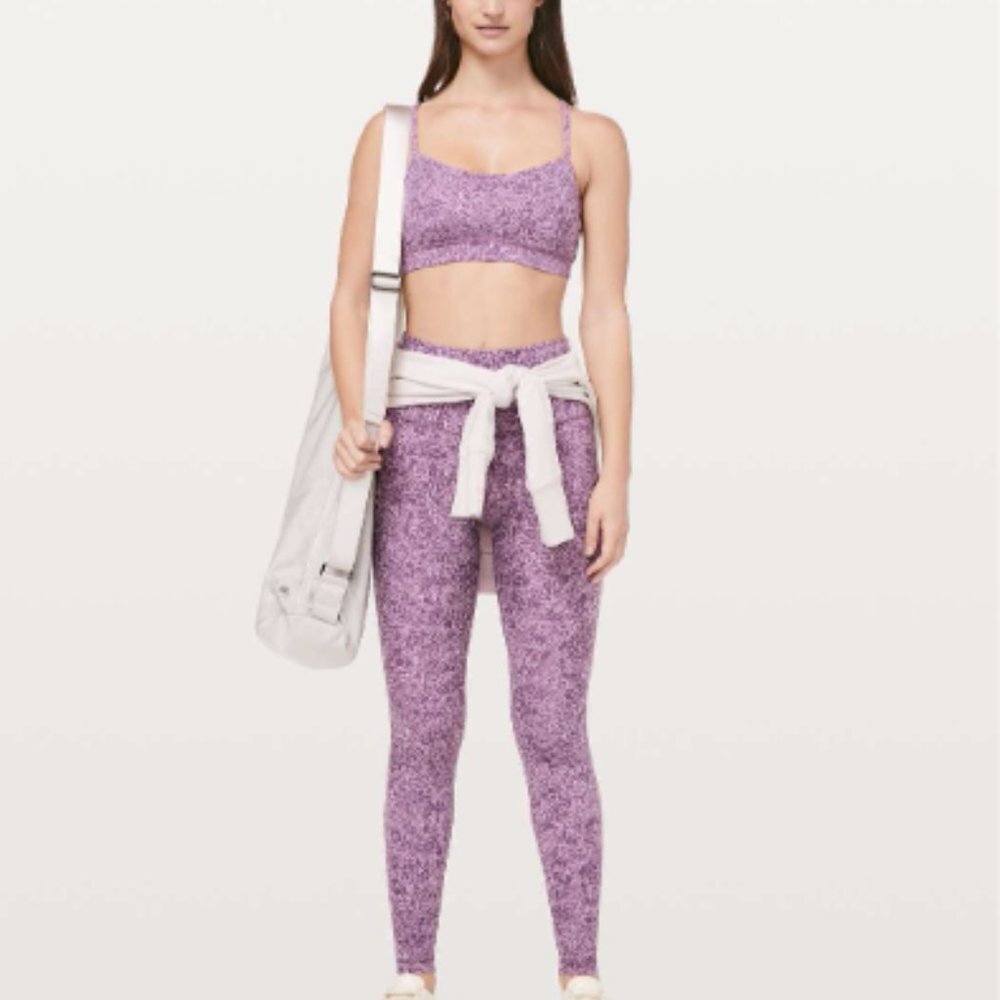 LULULEMON Align Pant in Arabesque Antoinette Smoky Quartz. Size 2 Dot Confirmed